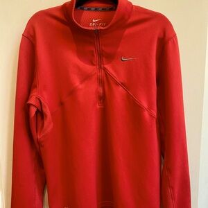 Nike dry fit 1/4 zip long sleeve
